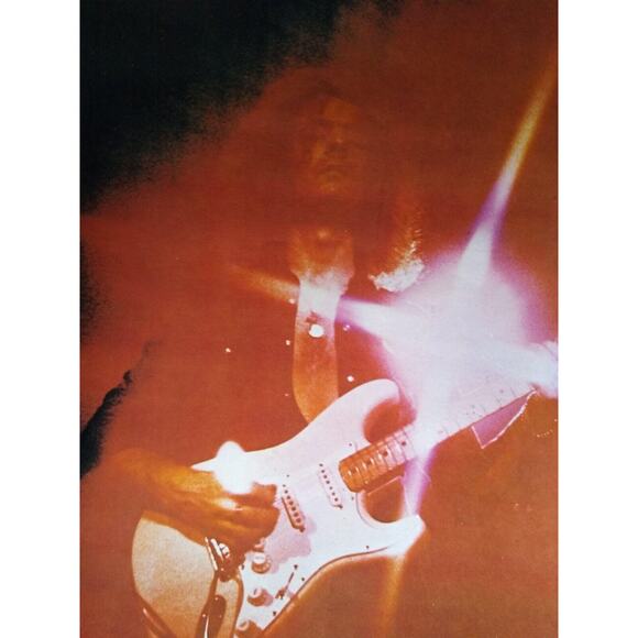 Deep Purple Richie Blackmore Wall Poster 1975 Classic Rock Music UNUSED 22" Orig - Picture 4 of 5